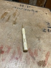 19th C Carved Cow Bone Sewing Needle Case