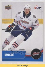 2021-22 Upper Deck CHL Blue Cameron Butler #91 READ 5b7