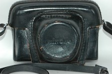 Vintage MINOLTA Camera Case Pouch Black leather