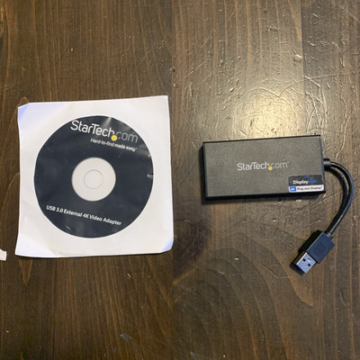 StarTech USB 3.0 to 4K HDMI External Multi Monitor Video Graphics Adapter