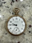 Antique 1908 Waltham Grade 110 7J Pocket Watch Runs Good!