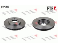 2X FTE Bremsscheibe Vorderachse Ø 295Mm FüR Mercedes Benz BS7509B