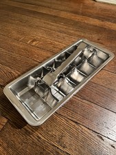Endurance 18/8 Stainless Steel Metal Cube Ice Tray Modern Homestead NO PLASTIC