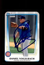 Signed Baseball Card Auto Daniel Dan Vogelbach 2011 Bowman #BDPP10 Chicago Cubs
