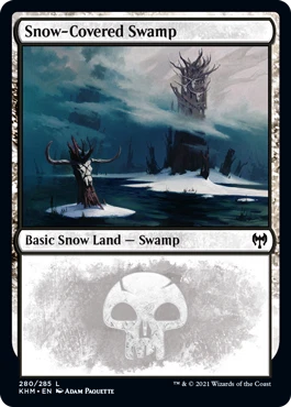 Magic MTG - Marais enneigé - Kaldheim - MINT/NMINT - FR - Photo 1/1
