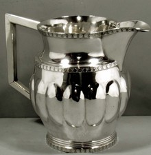 American Coin Silver Pitcher c1825