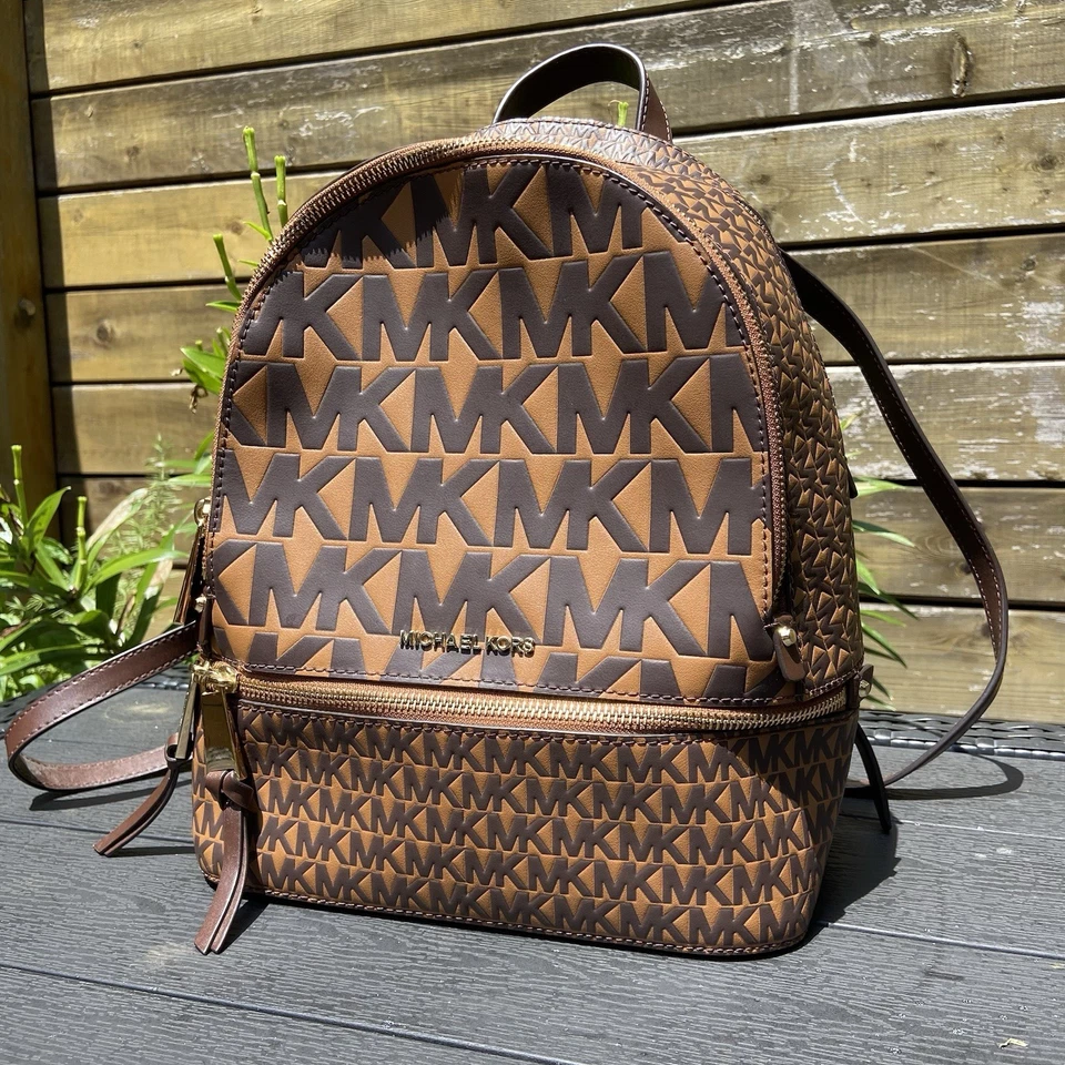Mochila Michael Kors RHEA ZIP BELLOTA Multi Md Cuero Nueva Sin Etiquetas 30F9Gezb2R Foto 2 de 4