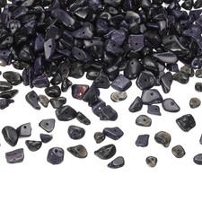 350Pcs Chip Stone Beads Crystals Gemstone for DIY Dark Blue