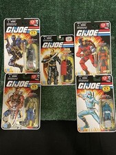 G.i. Joe 2008 Lot Of 5 Action Figures Carded New Sealed. Fast Shipping 