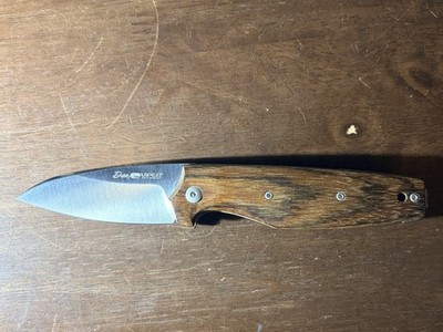 Viper Dan 2 Bocote Wood N690 Slip Joint V5930BC Pocket Knife