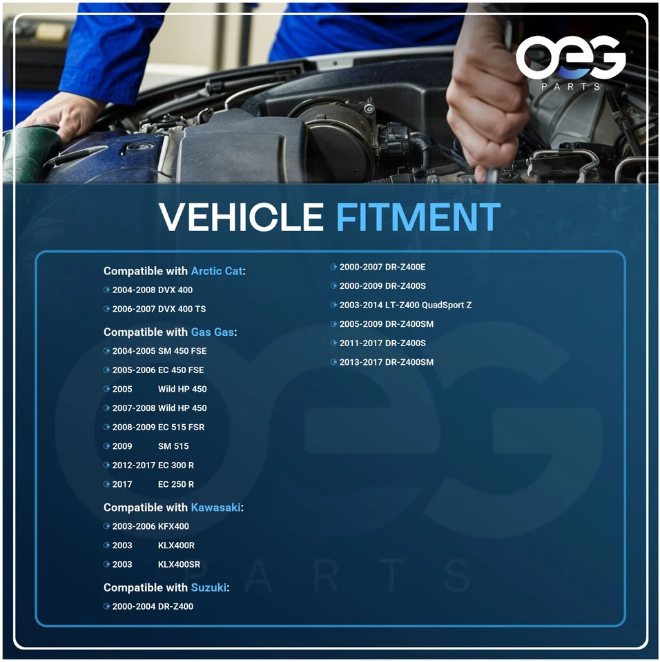 Nuevo arranque para Kawasaki KLX400R KLX400SR 2003, KFX400 03-06 ME3325NA 3445-033 Foto 4 de 4