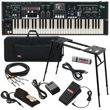 Hammond SK Pro 61 Portable Organ STAGE RIG