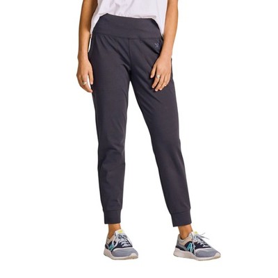 Life Is Good Solid Crusher-FLEX Jogger Women's Casual Pants, Inkwell Blue, Mediu