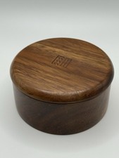 Fitjar Wood Shave Soap Bowl With Lid