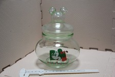 TDS Glass Mickey Italiano Candy Pot Search Accessory Case Figurine Tokyo DisneyS