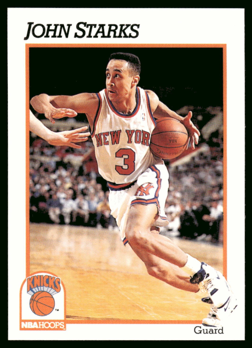 1991-92 Hoops #406 John Starks NBA Basketball Card