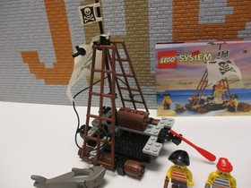 (D10/16) Lego 6261 Pirate Raft with BA