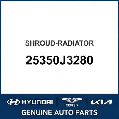 2020-2022 Kia Soul Shroud-Radiator OEM Neu 25350J3280
