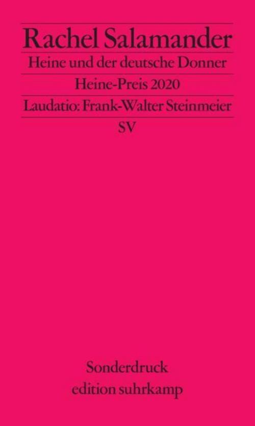 Heine und der deutsche Donner Rachel Salamander