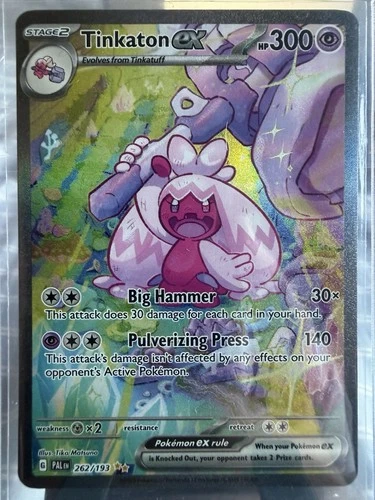 Tinkaton ex 262/193 SV02 Paldea Evolved SIR Holo EN The Pokémon Company