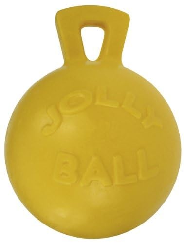 Tug-n-Toss Dog Toy Ball with Handle, 8 Inches/Large, Blue - Bild 3 von 5