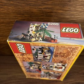 LEGO Pirates SABRE ISLAND 6265 VINTAGE 1989  100% COMPLETE Instructions BOX