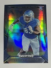 2019 Panini Prizm Draft - Draft Picks Anthony Johnson #117 Blue Prizm (RC)