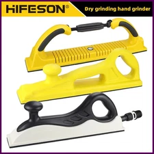 HIFESON 70x400mm Manual Sanding Block Sandpaper Machine Hand Grinding Holder