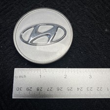 Hyundai 52960-38300 Oem Center Wheel Lug Hub Cap Rim Dust Cover H Silver G0640 Hyundai 52960-38300 Oem Center Wheel Lug Hub Cap Rim Dust Cover H Silver G0640