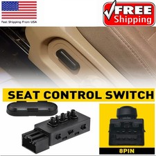 Driver Left Power Seat Switch 6 Way For 2006-15 F150 Ford F250 Mustang Explorer