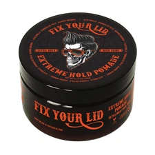 Fix Your Lid Extreme Hold Pomade for Men - Water Based Pomade with High Shine...