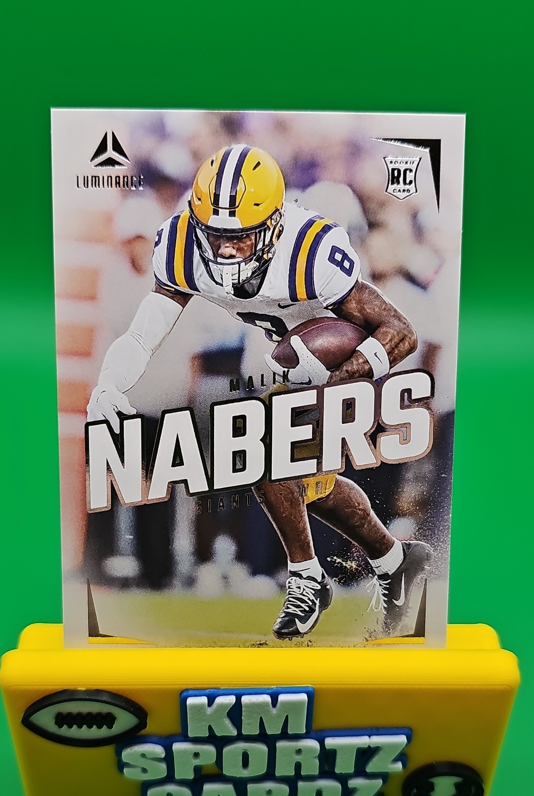 2024 Panini Luminance - Rookies Malik Nabers #109 (RC) Giants L03