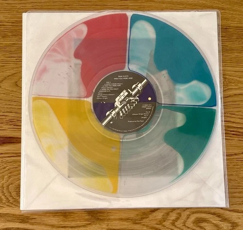 Pink Floyd Wish You Were Here / Quad Liquid Filled Vinyl / 50th Anniversary LP