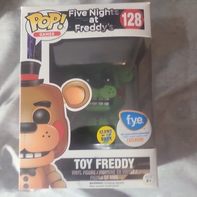 Toy Freddy Glow in the Dark Funko Pop! #128 Five Nights at Freddy's - FYE