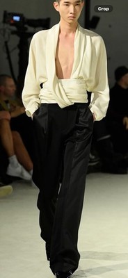 saint laurent mens Paneled Pant.  52/36. $1950