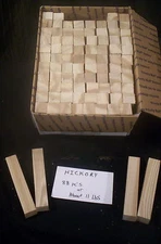 Hickory Grilling Smoking BBQ Wood charcoal 88 pieces for Smoker chunks 