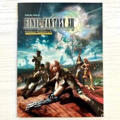 ピアノソロ ファイナルファンタジーXIII 　ベストセレクション　ｆｆ13 ヤマハ】ピアノソロ ファイナルファンタジーVII～XIII ピアノ