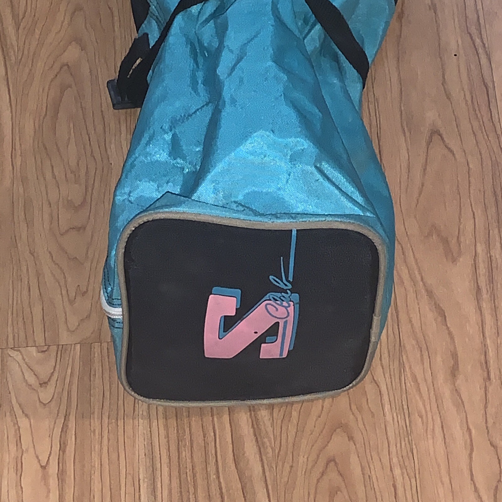 Borsa da sci Salomon Club 78” x 10” nero rosa acqua