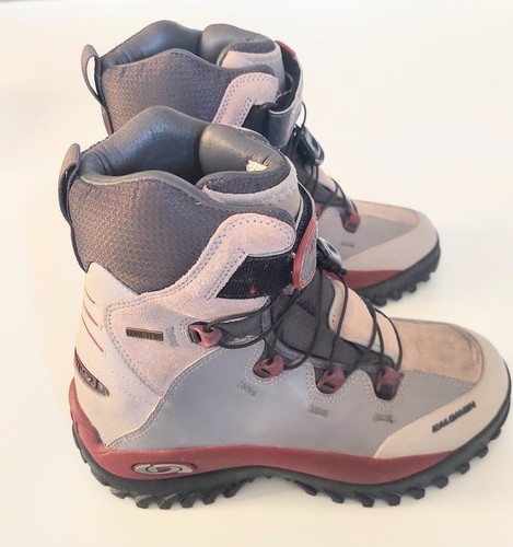 Salomon Hiking Boots Shoes Contagrip Women's Size 5.5 Thinsulate Insulation - Picture 4 of 7