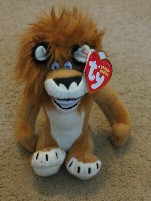 SUPER Ty Beanie Babies Alex (the lion from Madagascar 2) | eBay