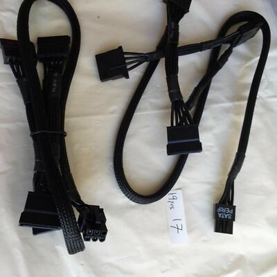 EVGA SuperNOVA   6 PIN TO 2X IDE  2X SATA for EVGA supernova series ,ORIGINAL