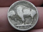 1914 S Buffalo Nickel 5 Cent Piece- San Francisco- Good Reverse Details