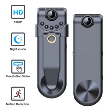 1080P HD Video Voice DVR Clip IR Night Camera Camcorder Mini Police Body Camera