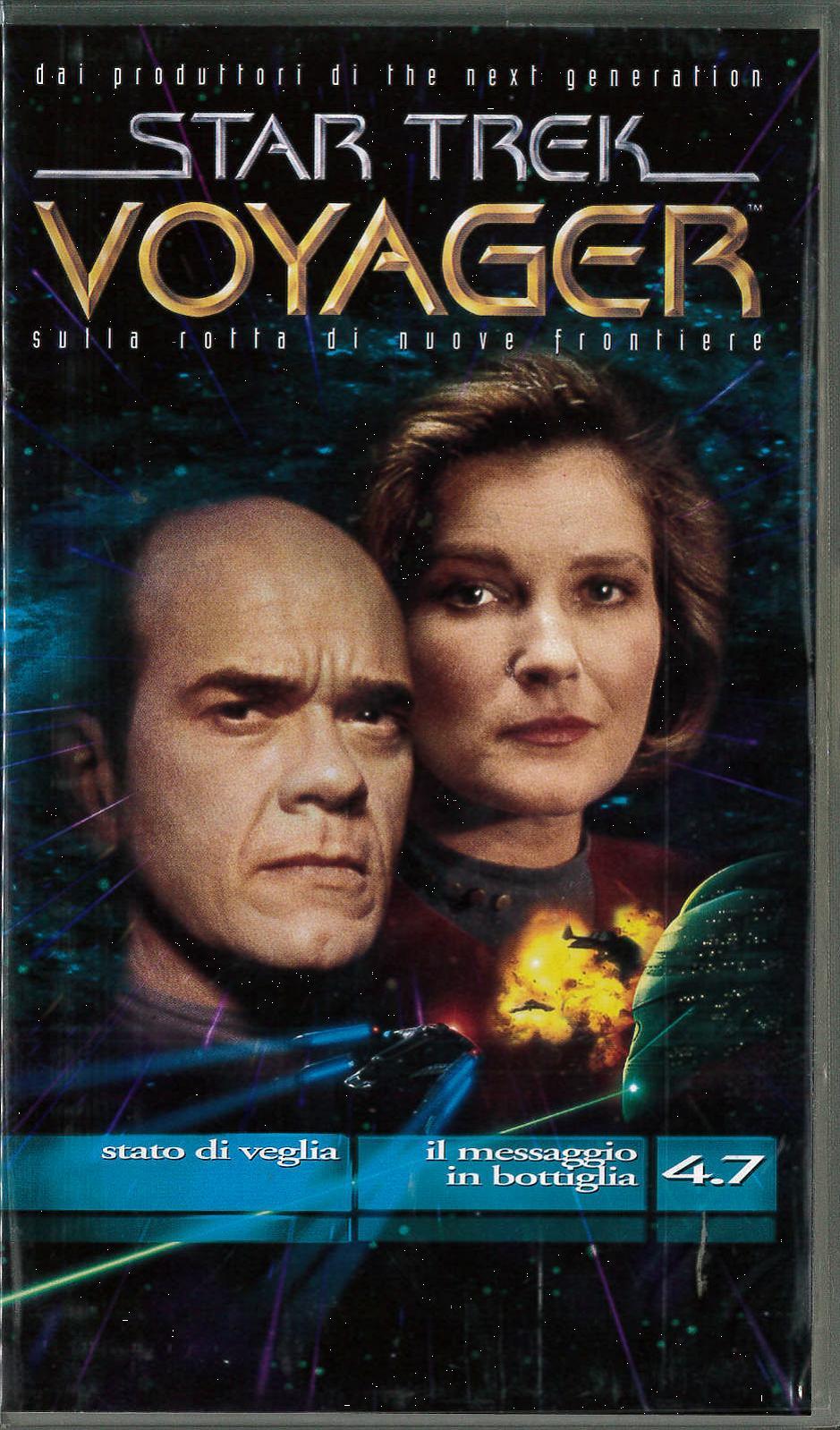STAR TREK VOYAGER 4.7 - VHS  FANTASCIENZA