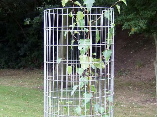 Tree Protection Guard (Pk-5) Welded Mesh Metal 1.8m x 450mm dia (6ftx18"" dia)