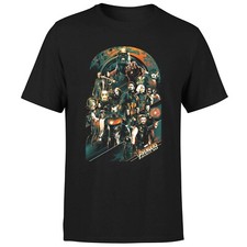Image of MARVEL AVENGERS INFINITY WAR MENS XXL LARGE BLACK T-SHIRT MENS FASHION