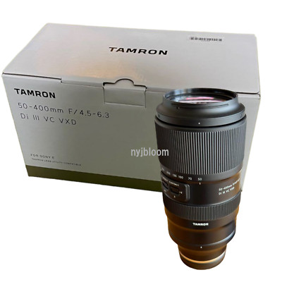 New TANRON  50-400mm F4.5-6.3 Di III VC VXD Lens for Sony E Full-Frame (A067)