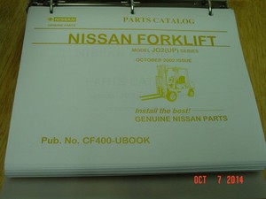 Nissan forklift parts catalog