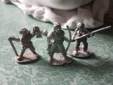 Rare Vintage D D Dungeons  Dragons Metal Miniatures Lot Fighters Warriors