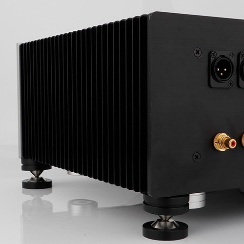 4er Set HiFi Lautsprecher AMP Spike Kegel Basis Isolierung Füße verbessern Audio Klangqualität - Bild 6 von 8